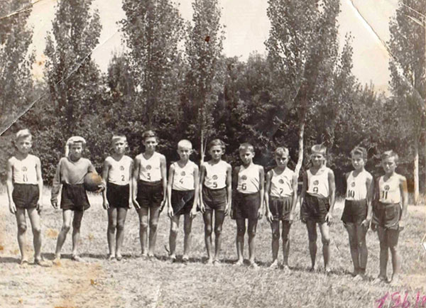 Август 1961 г. Детская команда