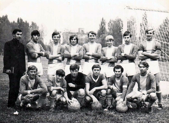 Команда юношей Локомотив г. Чоп. 1973 г.