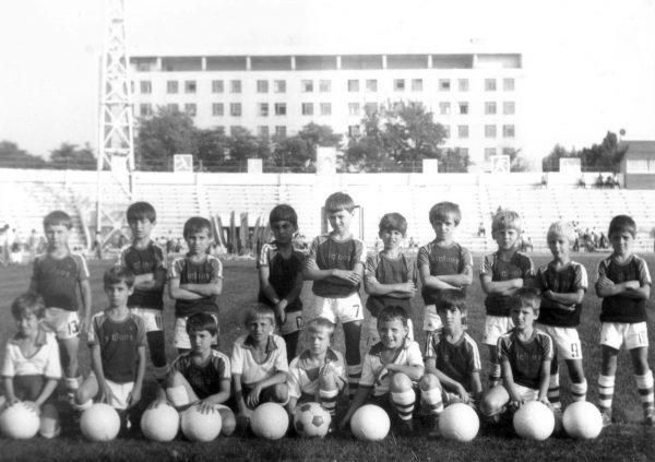 Команда 1977 г.р. на Чайке в 1985 году