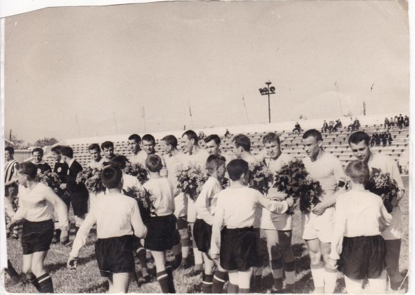 Товарищеская игра с командой ВМС Югославии. Стадион СКЧФ. 1965 г.