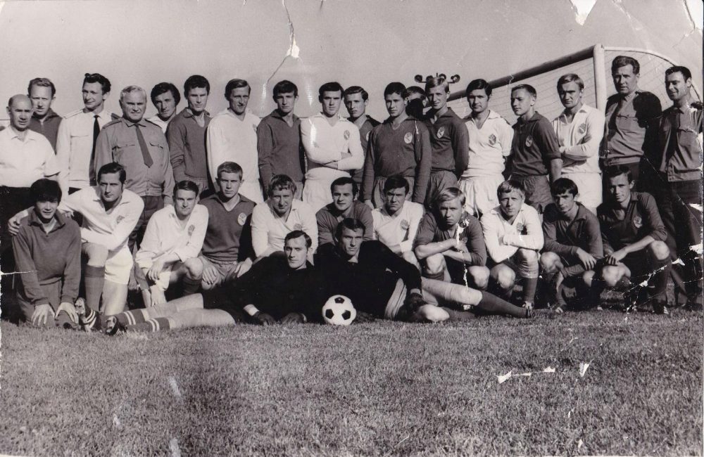 Астаповский в первый свой год в ЦСКА. 1970 г.