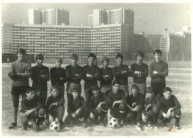 Команда юношей 1971 г.р. в Москве