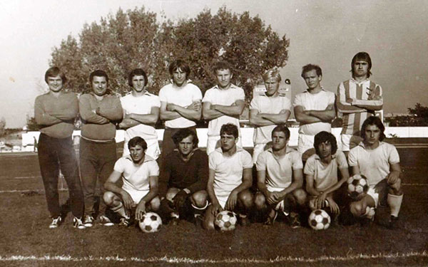 Команда Чайка в 1978 году