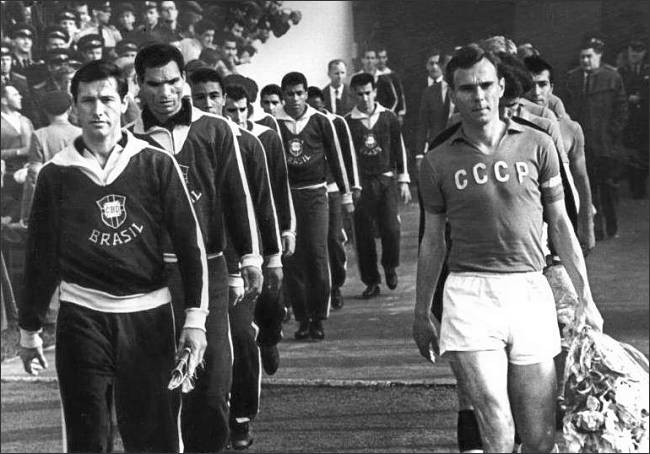 Сборная СССР - сборная Бразилии. Июль 1965 г.