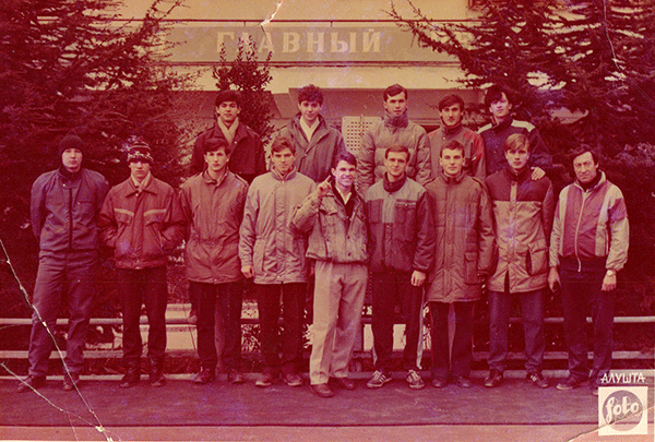 Команда Днепропетровского спортинтерната 1972 г.р.