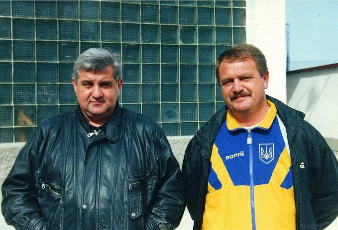 Мои тренеры. Василий Борис и Евгений Репенков.