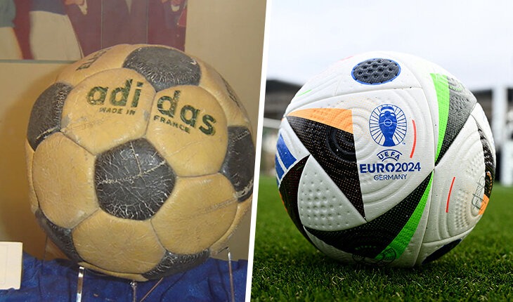 Мяч Евро-2024 – на нем стадионы Германии! Здесь все модели в истории турнира