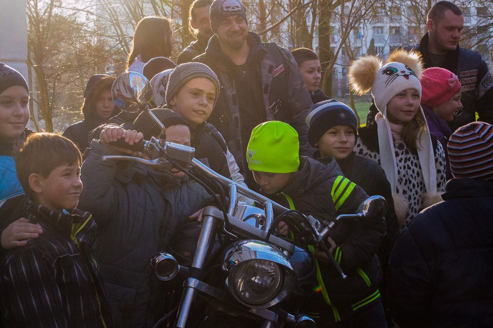 Байкеры в интернате.