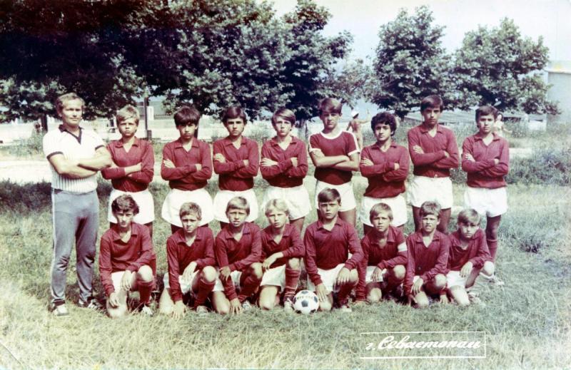 Сборная команда города 1974 г.р. Тренер В. А. Тюкаев