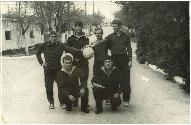 Флотская спортрота в ОВРе 1974 г.