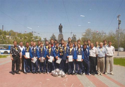 Писаный П. М. Команда ПФК Севастополь 1989 г.р. Чемпион Крыма 2005 года.