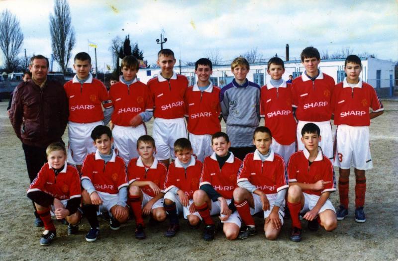 Тюкаев В.А. с командой 1987 г.р.
