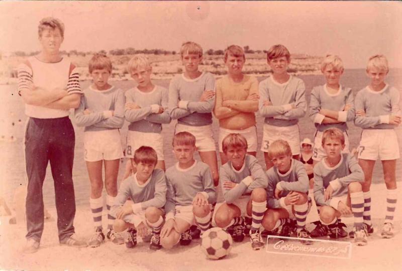 Сборная команда 1979 г.р. Тренер Л. И. Шахардинов