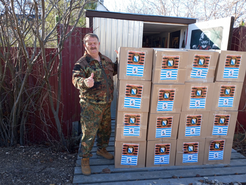 Новогодние подарки перед отправкой