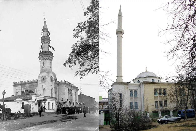 Мечеть Акъяр - Джами на Очаковцев 1914 г.