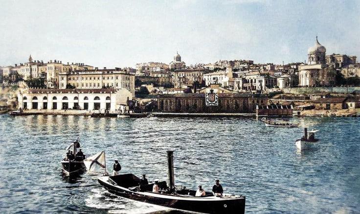 Вид на Центр города. 1910-е годы.