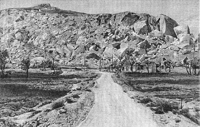 Шампаны после взрыва. 1942 г.