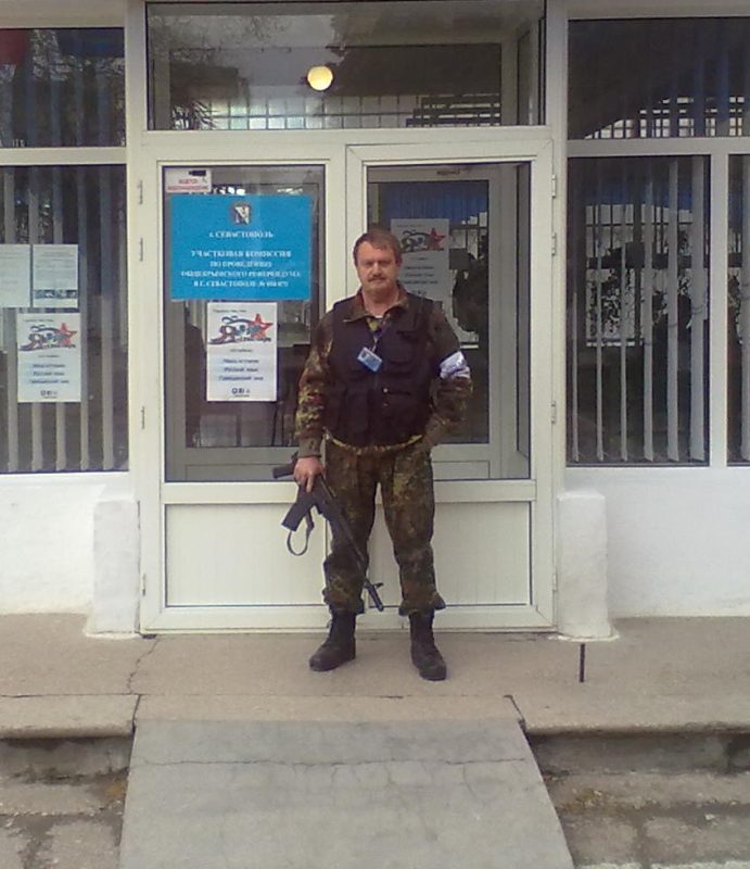 Весна 2014. Я на избиркоме.