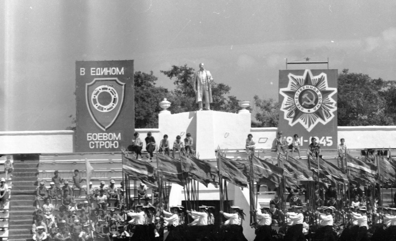 Флотский стадион 1985 г.