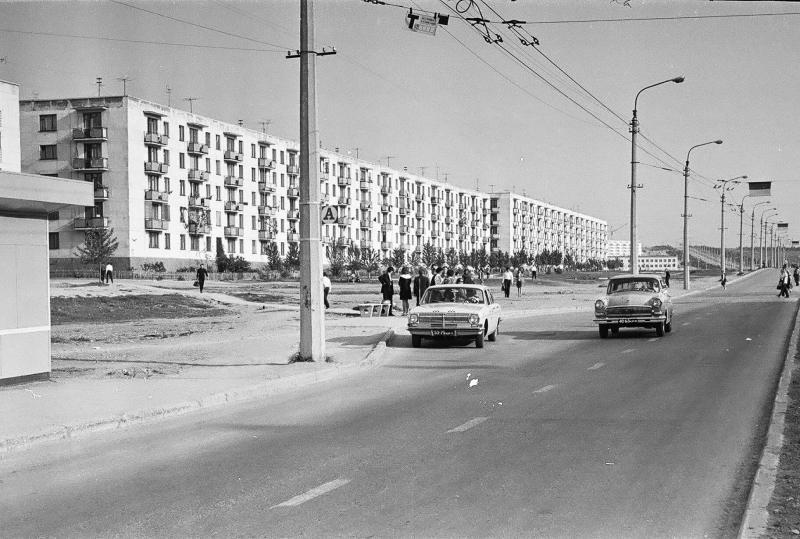Проспект генерала Острякова начало 70-х годов