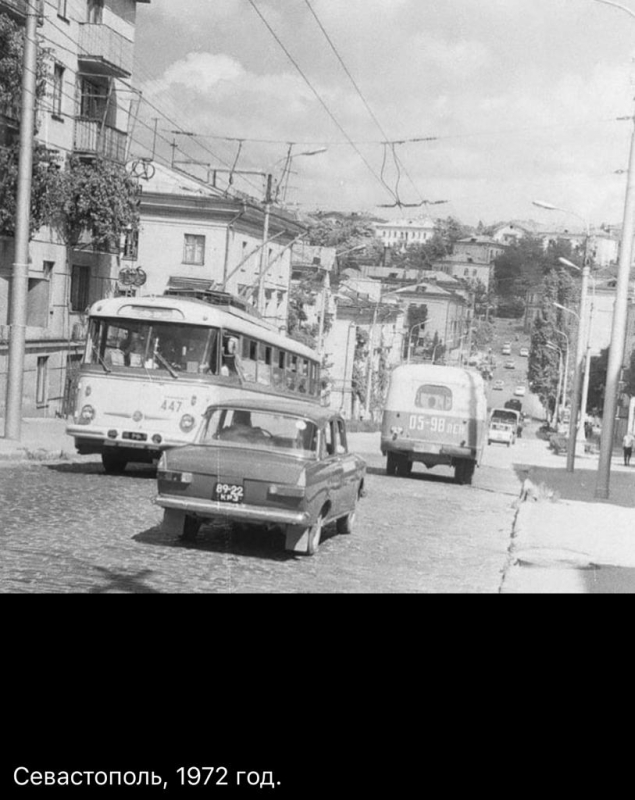 Улица Адмирала Октябрьского 1972 г.