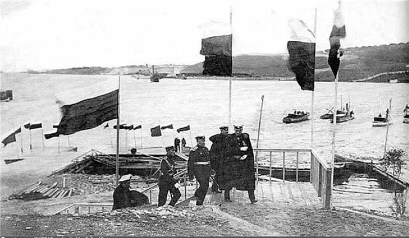 Адмирал Колчак в Севастополе. 1917 г.