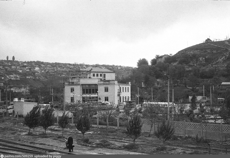 Автовокзал. Вид с жд вокзала