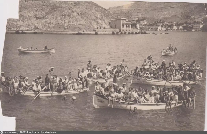 Балаклава. Отдыхающие в 1924 году