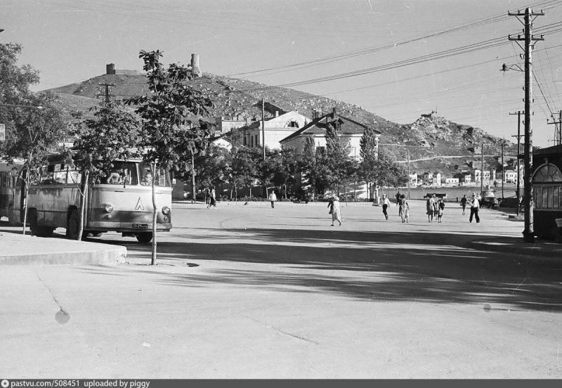 Балаклава. Площадь 1 мая. 1962 год