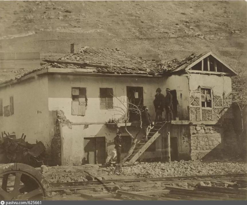 Балаклава. Старая почта. 1855 г.