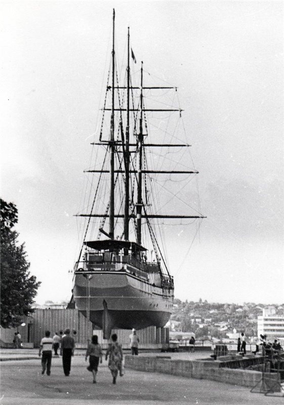 Баркентина до пожара