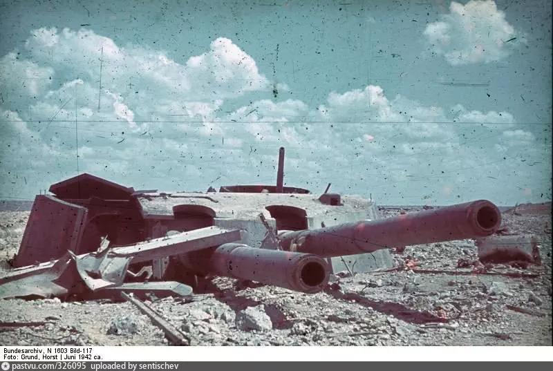 Башни батареи № 30. 1942 г.