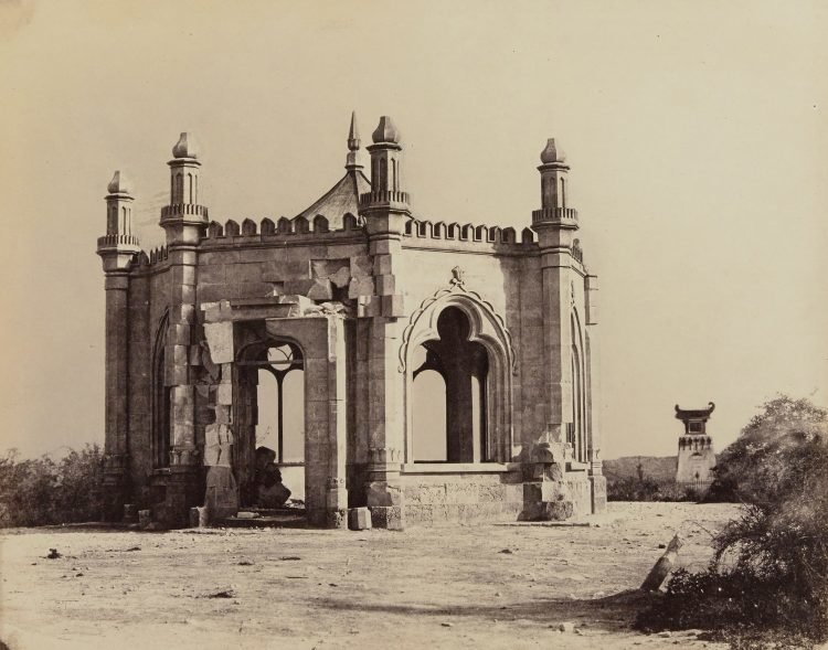 Беседка на Матросском бульваре 1856 г.