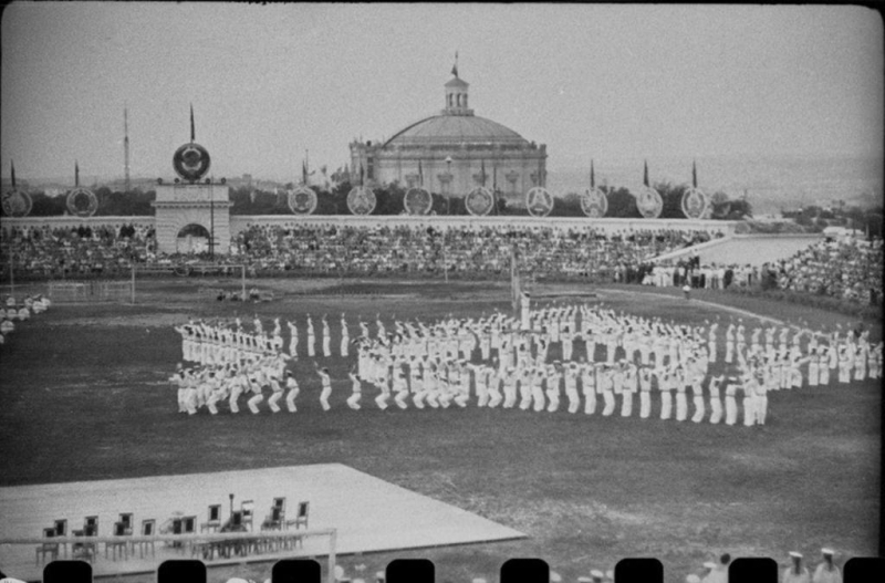 День флота на стадионе СКЧФ. Конец 1960-х годов