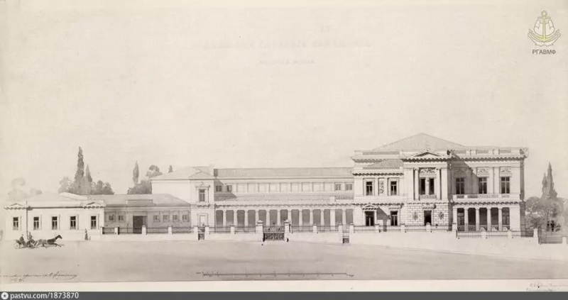 Дом главного командира ЧФ. 1899 г.