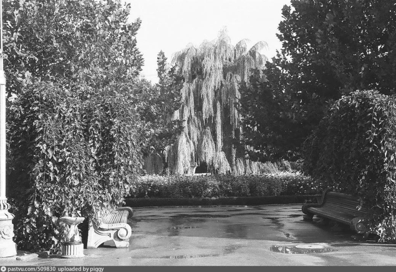 Фонтан на Приморском бульваре. 1964 г.