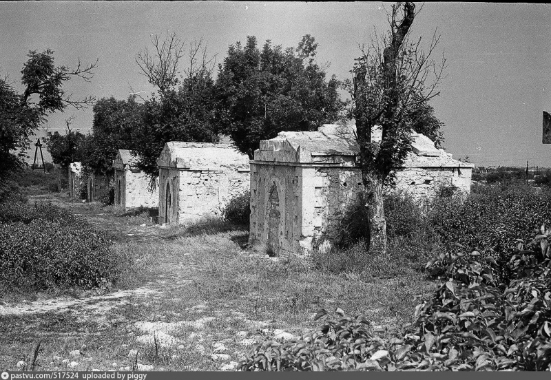 Французское кладбище после войны. 1944 г