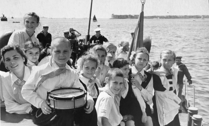 На военном корабле