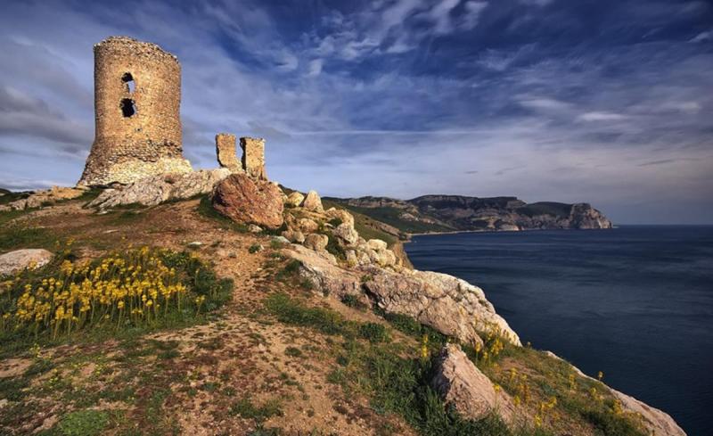 Генуэзская крепость Чембало в Балаклаве