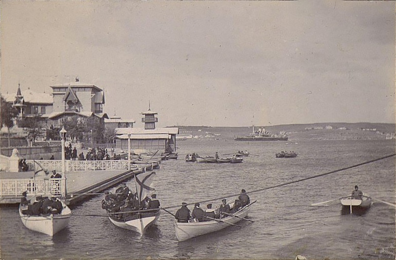 Графская пристань. До революции.
