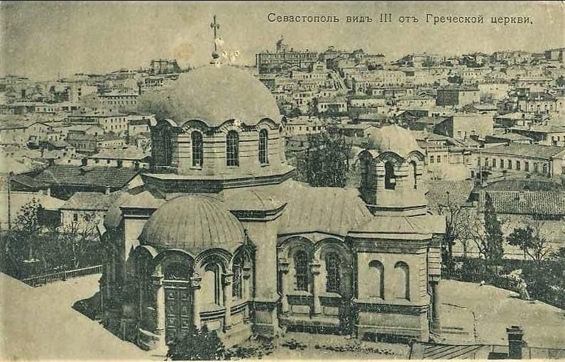 Греческая церковь. Ныне не сохранилась. Улица Щербака