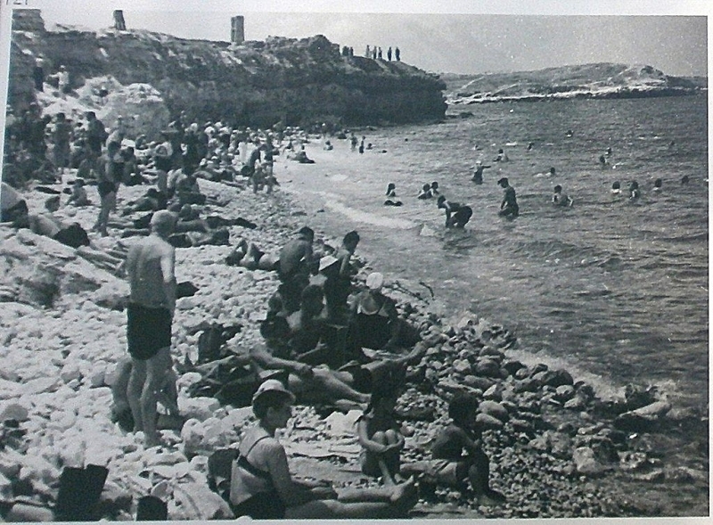 Херсонесс. Купания. 1970-1980-е годы.