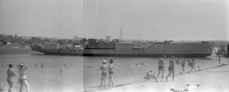 Херсонесс. Малый пляж. Водолажный стенд. 1960-е годы.