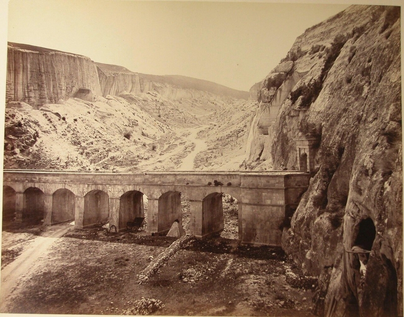 Инкерман. Лазаревский акведук. 1875 г.
