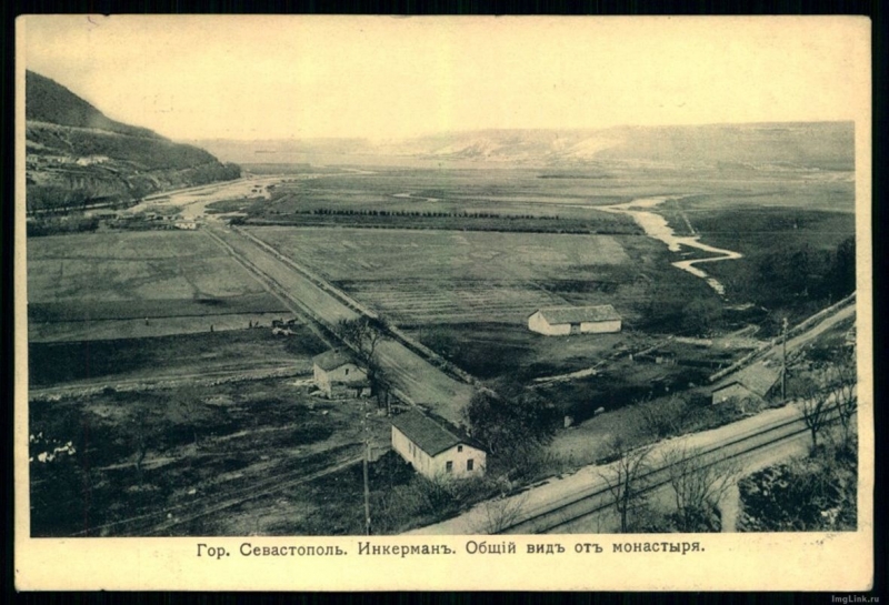 Инкерман. Общий вд от монастыря