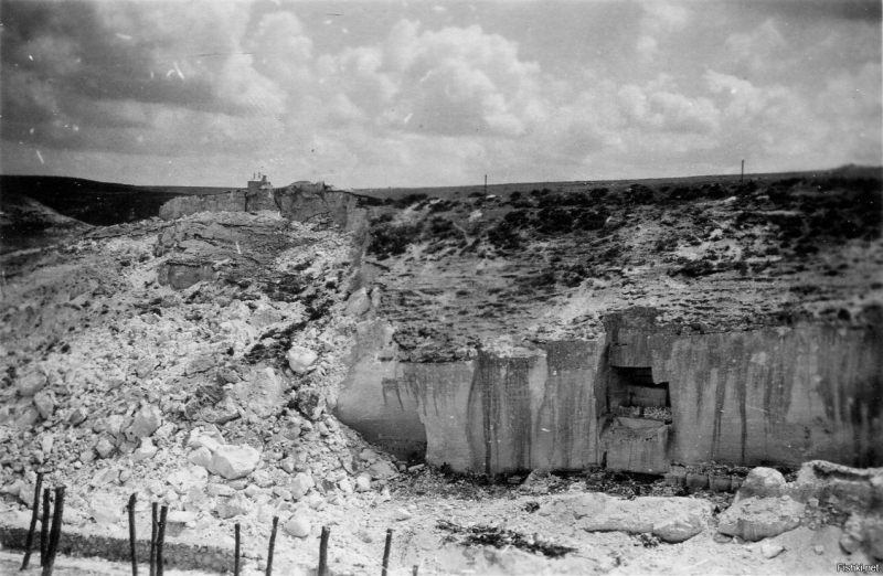 Инкерман. Взорванные штольни. 1942 г.