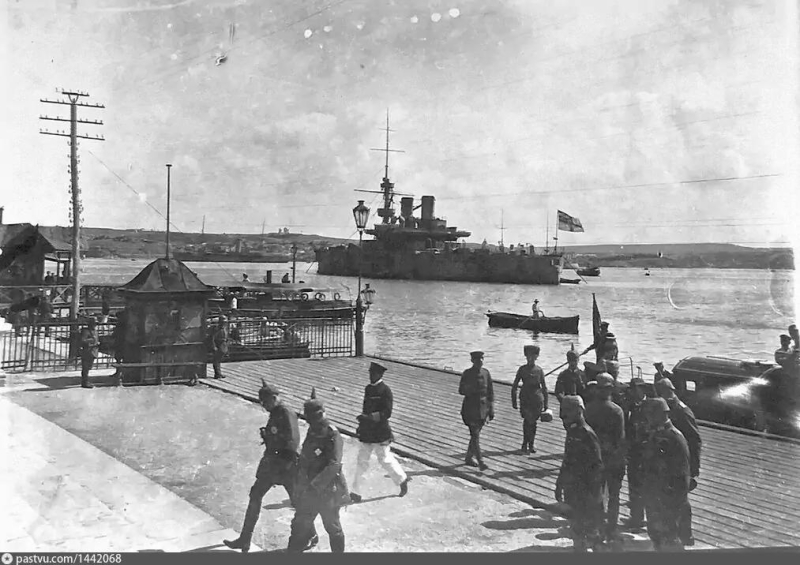 Интервенты на Графской. 1919 г.