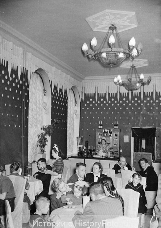 Кафе Снежинка Конец 50-х годов