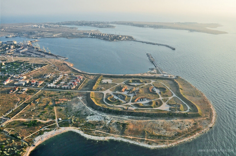 Камышовая бухта. Позиции ракетных комплексов.