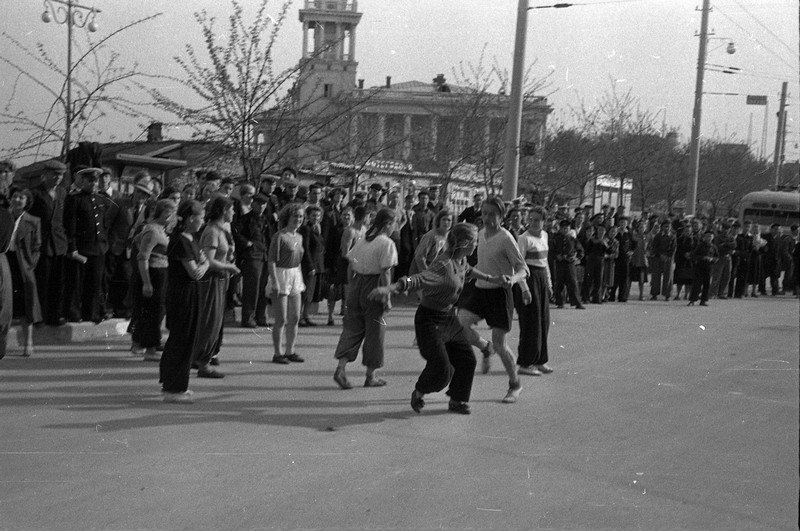 Комбинированная эстафета на приз газеты Слава Севастополя. 1958 год.